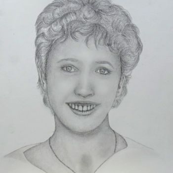 Drawing titled "Fanfan" by Zeuxiss, Original Artwork, Pencil