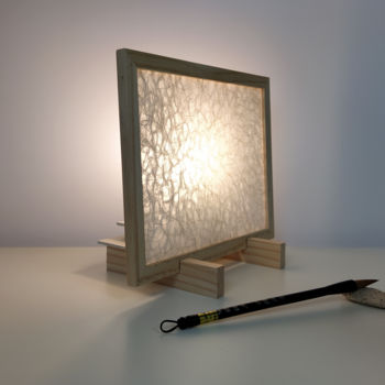 设计 标题为“Lampe Végétale.” 由Papiers D'Aurore, 原创艺术品, 泛光灯