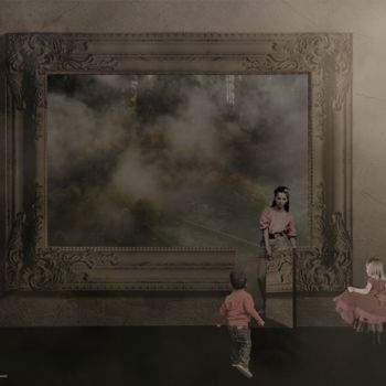 Arts numériques intitulée "Brouillard" par Gilles Papineau, Œuvre d'art originale, Travail numérique 2D