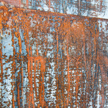 Photography titled "Rust Flag" by Pappasbland, Original Artwork, Digital Photography