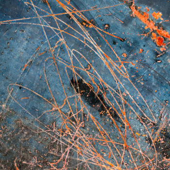 Fotografía titulada "Rust Signature" por Pappasbland, Obra de arte original, Fotografía digital