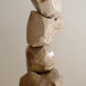 Rzeźba zatytułowany „Ternura (pedra)” autorstwa Aníbal Ruivo, Oryginalna praca