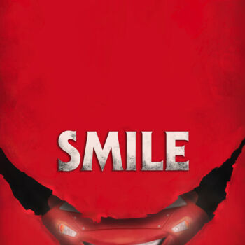 Digital Arts titled "SMILE =)" by Jahow See (ParoPop), Original Artwork, Digital Print
