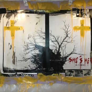 Fotografía titulada "She’s here" por Pascal Biblocque, Obra de arte original, Fotografía analógica