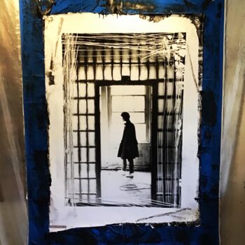 Fotografie getiteld "Blue" door Pascal Biblocque, Origineel Kunstwerk, Film fotografie