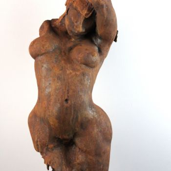Skulptur mit dem Titel "la fée" von Pascal Borghi, Original-Kunstwerk, Keramik