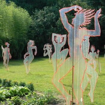 Инсталляция под названием "55 ombres à Journan…" - Pascal Borgo, Подлинное произведение искусства