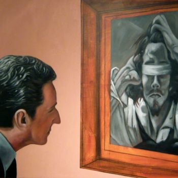 Картина под названием "orsay I" - Pascal Buffard, Подлинное произведение искусства, Масло