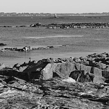 Photography titled "Du granite à l'océan" by Pascal Carro (PKRO), Original Artwork, Digital Photography