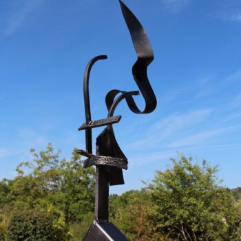 Sculpture intitulée "Elancée" par Pascal Cavalli, Œuvre d'art originale