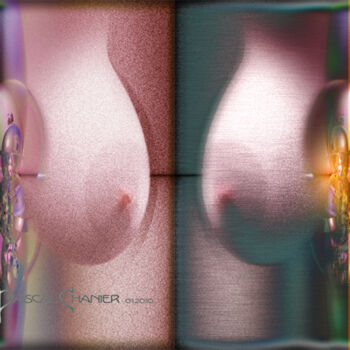 Grafika cyfrowa / sztuka generowana cyfrowo zatytułowany „sex-appeal 2” autorstwa Pascal Chanier, Oryginalna praca