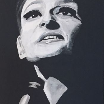 Painting titled "BARBARA" by Pascal Feriault, Original Artwork