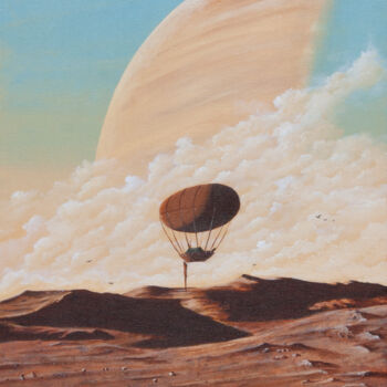 Peinture intitulée "Planète rouille - D…" par Pascal Genevois, Œuvre d'art originale, Acrylique Monté sur Châssis en bois