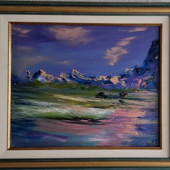 Painting titled "Emotzione ##1" by Pascal Jung, Original Artwork, Oil