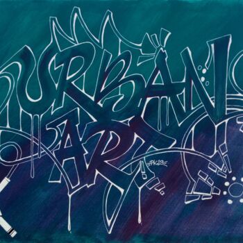 Картина под названием "Graffiti-Art - "URB…" - Pascal Kowalewski (PK29), Подлинное произведение искусства, Акрил Установлен…