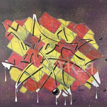 "Graffiti - Art" başlıklı Tablo Pascal Kowalewski (PK29) tarafından, Orijinal sanat, Akrilik Ahşap Sedye çerçevesi üzerine m…