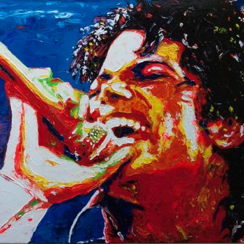 "Michael Jackson" başlıklı Tablo Pascal Lenoble tarafından, Orijinal sanat, Akrilik