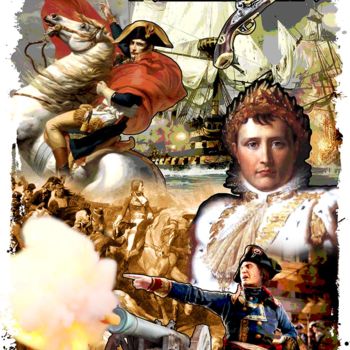 Arte digitale intitolato "Napoleon" da Pascal Lenoble, Opera d'arte originale, Pittura digitale