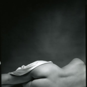 Fotografía titulada "Ecritures nues 1" por Pascal Rougier, Obra de arte original, Fotografía analógica