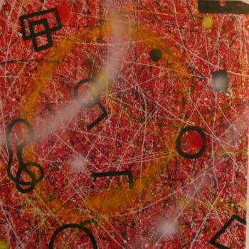 Painting titled "2-Confinement" by Pascal Russi (PRussi), Original Artwork, Acrylic