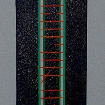Peinture intitulée "L'échelle de la vie" par Pascal Russi (PRussi), Œuvre d'art originale, Huile