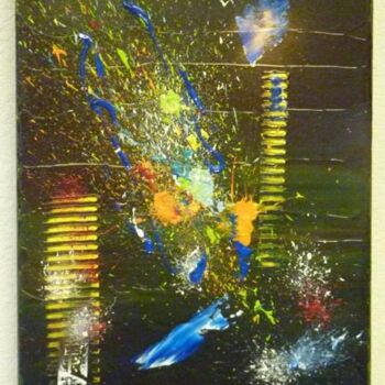 Peinture intitulée "Un peu d'éclaircie" par Pascal Russi (PRussi), Œuvre d'art originale, Huile