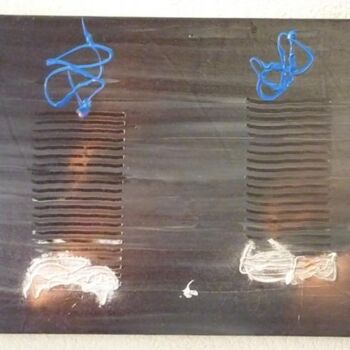 Pintura intitulada "Ground Zero 3" por Pascal Russi (PRussi), Obras de arte originais, Óleo