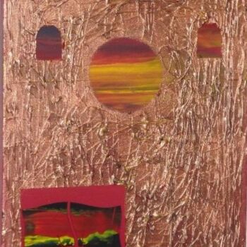 Peinture intitulée "Fenêtres sur ailleu…" par Pascal Russi (PRussi), Œuvre d'art originale, Huile