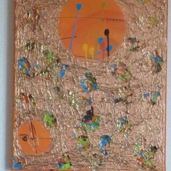 Peinture intitulée "Mes balades en forê…" par Pascal Russi (PRussi), Œuvre d'art originale, Huile
