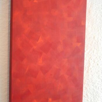 Peinture intitulée "Profondément rouge.…" par Pascal Russi (PRussi), Œuvre d'art originale, Huile