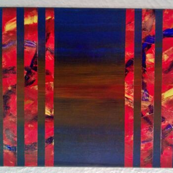 Painting titled "Voyage-voyage-2, 20…" by Pascal Russi (PRussi), Original Artwork, Acrylic