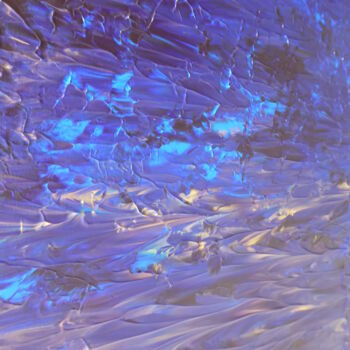 Peinture intitulée "Série bleus-2015.jpg" par Pascal Russi (PRussi), Œuvre d'art originale, Acrylique