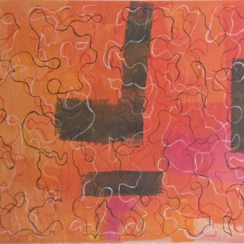 Painting titled "24,Les fantaisies e…" by Pascal Russi (PRussi), Original Artwork, Acrylic