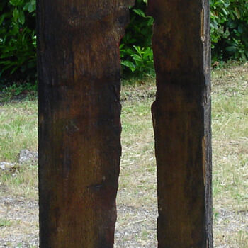 Sculpture intitulée "Sculpure Déchirure" par Pascal Thomas, Œuvre d'art originale