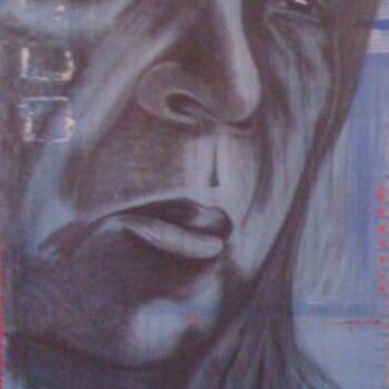 Painting titled "buffalo woman" by Pascal A Pelletier, Original Artwork