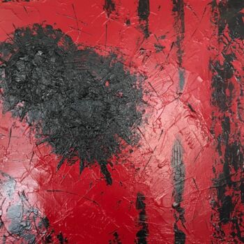 Pintura titulada "Destruction" por Pascale De Iudicibus, Obra de arte original, Acrílico Montado en Bastidor de camilla de m…