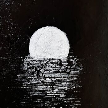 Картина под названием "Insomnie" - Pascale De Iudicibus, Подлинное произведение искусства, Акрил Установлен на Деревянная ра…