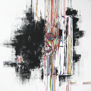 Картина под названием "Passage 1" - Pascale Aurignac, Подлинное произведение искусства, Масло