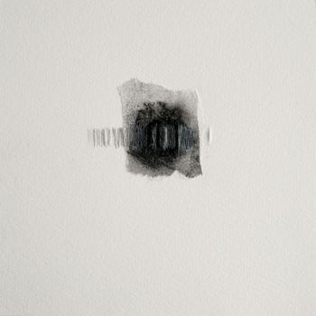 Dessin intitulée "jour 10 - 06.11.2011" par Pascale Aurignac, Œuvre d'art originale, Graphite