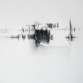 Drawing titled "jour 88- 23.01.2012" by Pascale Aurignac, Original Artwork, Graphite