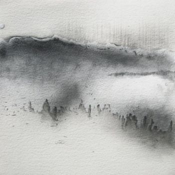 Drawing titled "jour 22 - 18.11.2012" by Pascale Aurignac, Original Artwork, Graphite