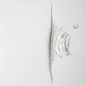 Dessin intitulée "jour 38 - 04.12.2012" par Pascale Aurignac, Œuvre d'art originale, Graphite