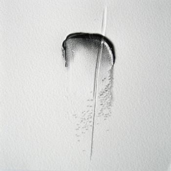 Dessin intitulée "jour 51 - 17.12.2012" par Pascale Aurignac, Œuvre d'art originale, Graphite
