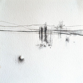 Drawing titled "03.05.2012" by Pascale Aurignac, Original Artwork, Graphite