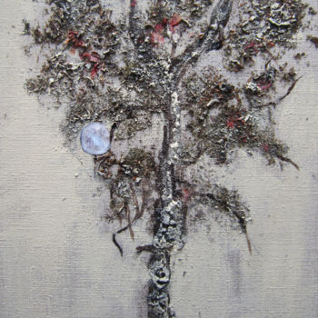 Painting titled "arbres de chine3" by Pascale Garnier, Original Artwork