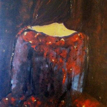 Painting titled "Maria Dolores" by Pascale Gonzales, Original Artwork