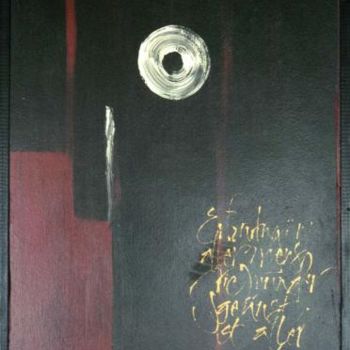 Peinture intitulée "yobirin" par Pascal Goossens, Œuvre d'art originale, Huile