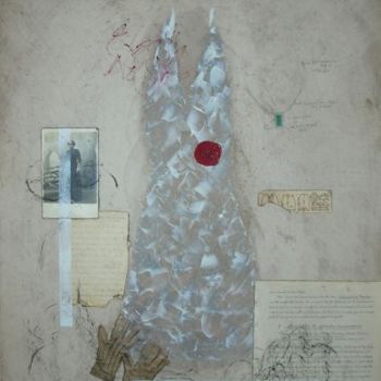 Pittura intitolato "La Vertu" da Pascal Goossens, Opera d'arte originale