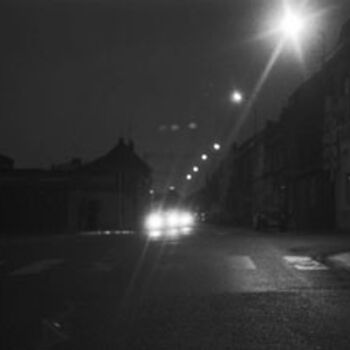 Fotografie mit dem Titel "Tourcoing : Nuit" von Pascaline, Original-Kunstwerk