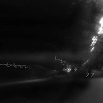 Photographie intitulée "autoroute Paris - L…" par Pascaline, Œuvre d'art originale